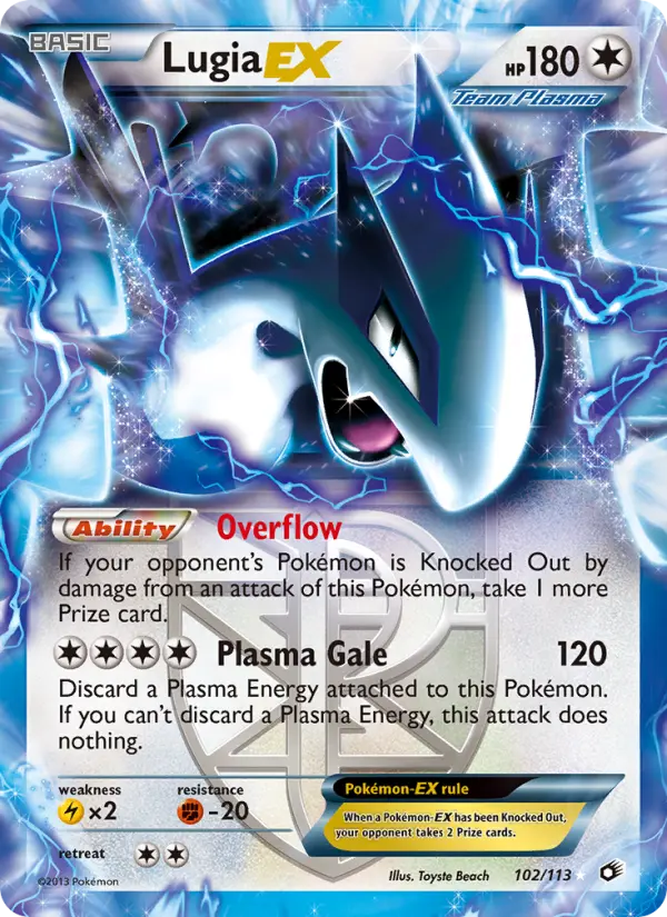 Lugia — Trésors Légendaires