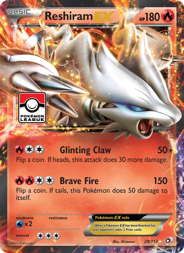 Reshiram — Trésors Légendaires