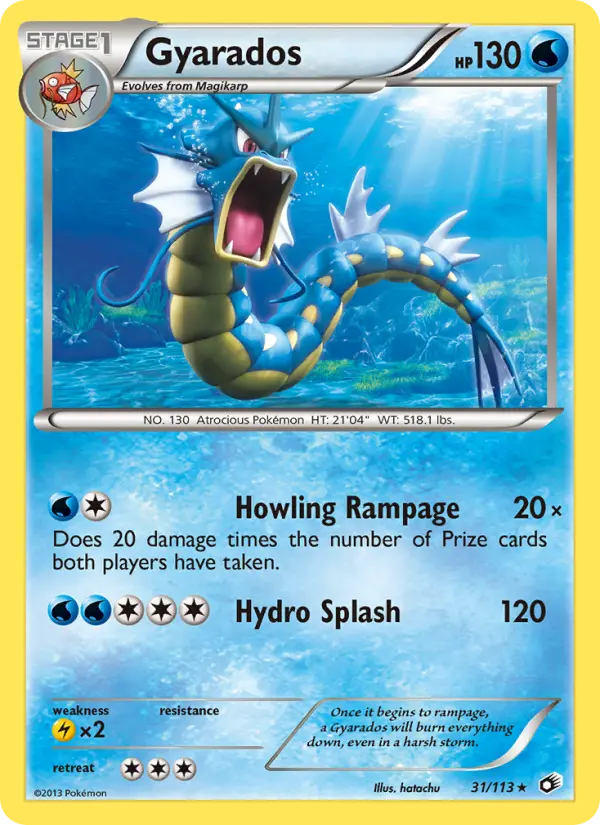 Gyarados — Legendary Treasures
