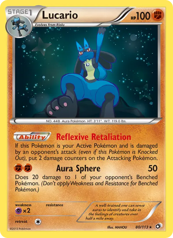 Lucario — Legendary Treasures