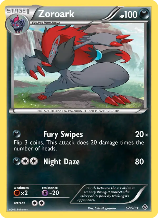Zoroark — Pouvoirs Émergents