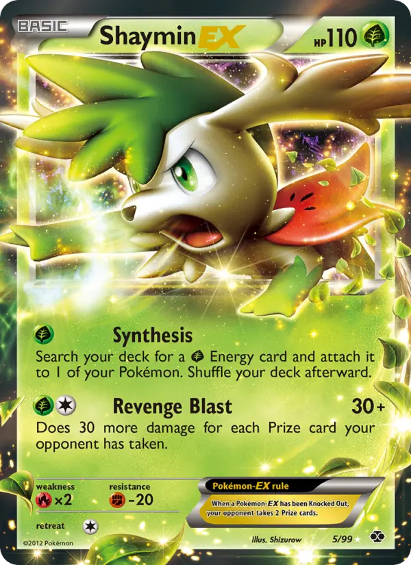 Shaymin-EX — Destinées Futures