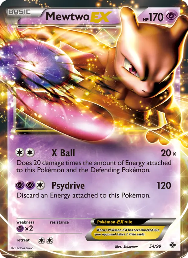 Mewtwo-EX — Destinées Futures