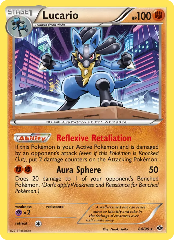 Lucario — Next Destinies