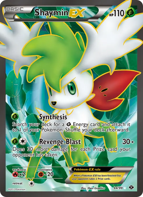 Shaymin-EX — Destinées Futures