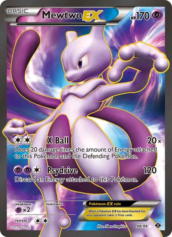 Mewtwo-EX — Destinées Futures