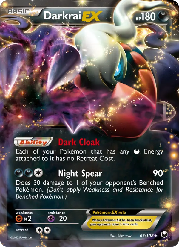 Darkrai-EX — Explorateurs Obscurs
