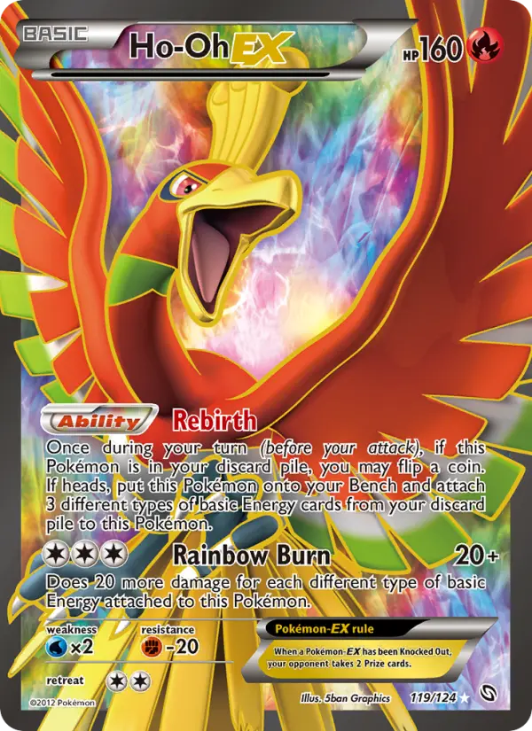 Ho-Oh-EX — Dragons Exaltés