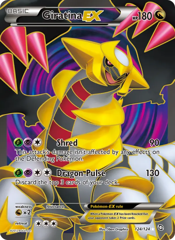 Giratina-EX — Dragons Exaltés