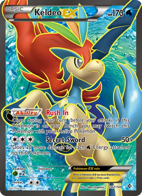 Keldeo EX — Frontières Franchies