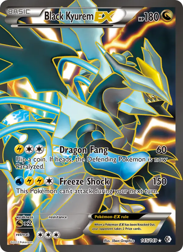 Kyurem Noir-EX — Frontières Franchies