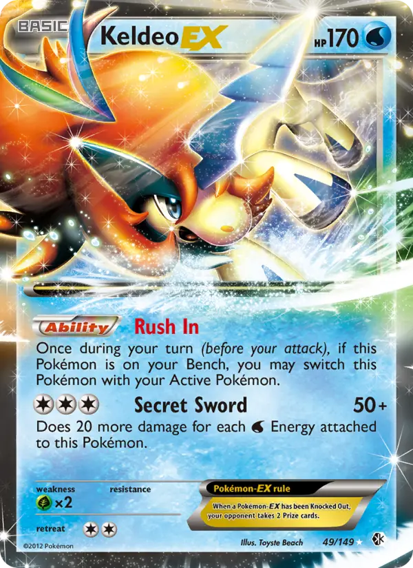 Keldeo-EX — Boundaries Crossed