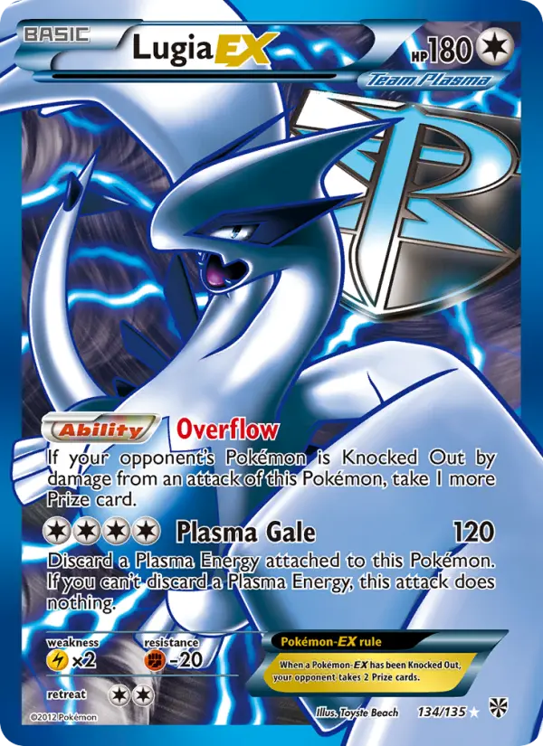Lugia-EX — Tempête Plasma