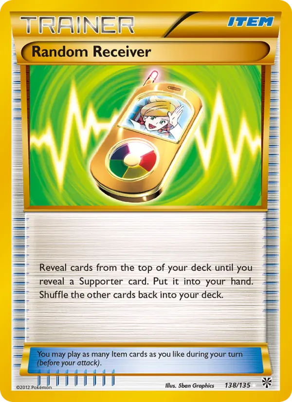 Récepteur Aléatoire — Tempête Plasma