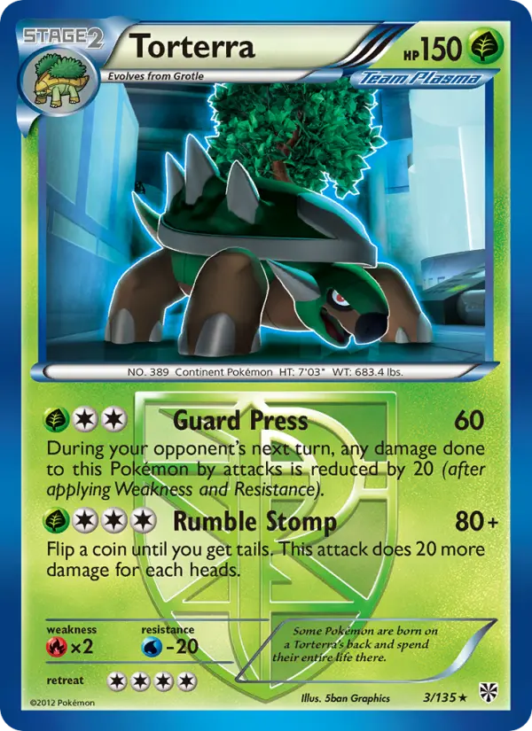 Torterra — Tempête Plasma