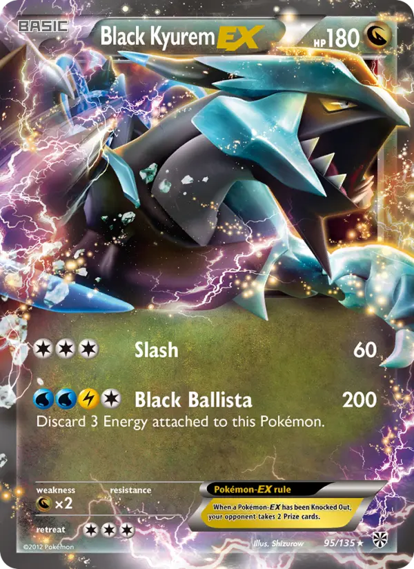 Kyurem Noir-EX — Tempête Plasma