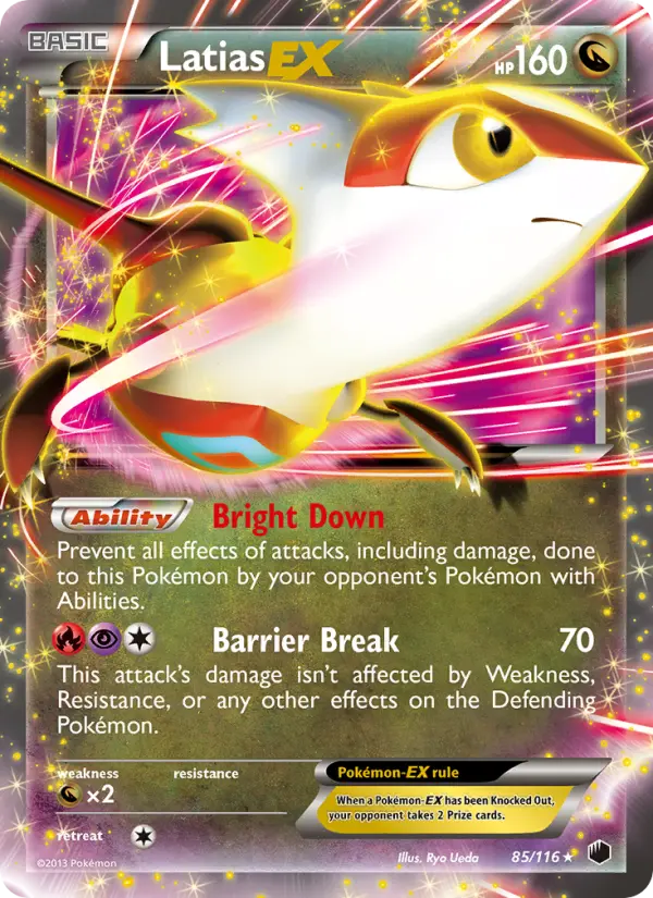 Latias-EX — Plasma Freeze