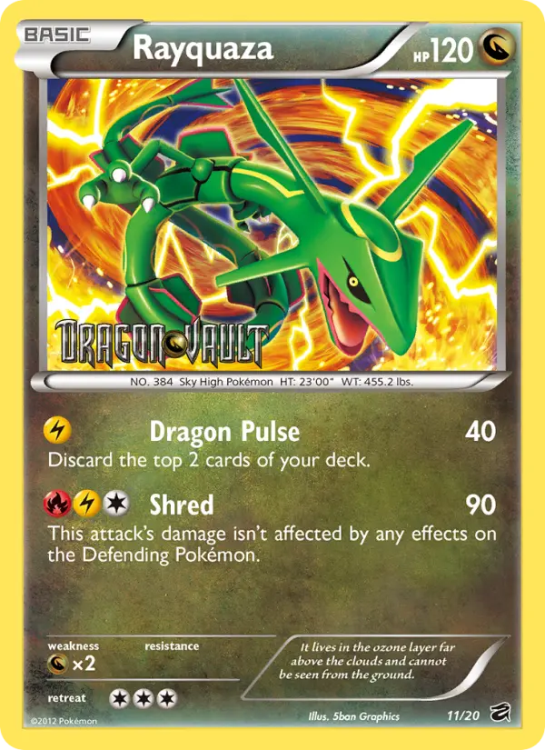 Rayquaza — Coffre des Dragons