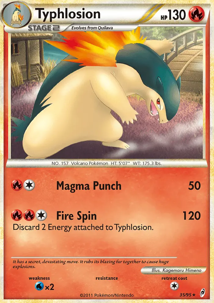 Typhlosion — L'Appel des Légendes
