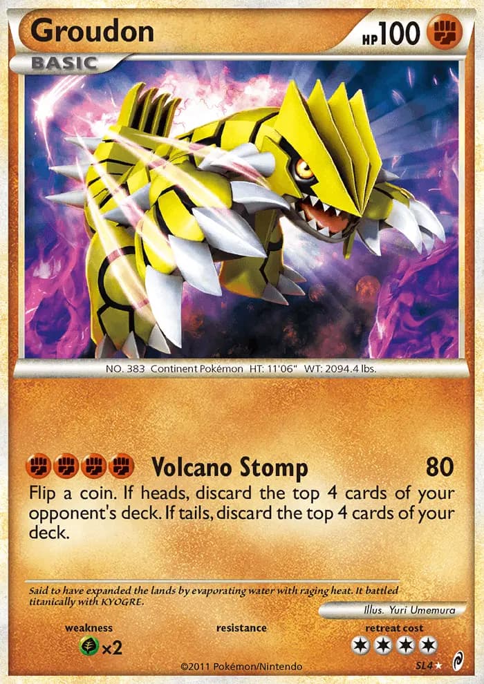 Groudon — L'Appel des Légendes