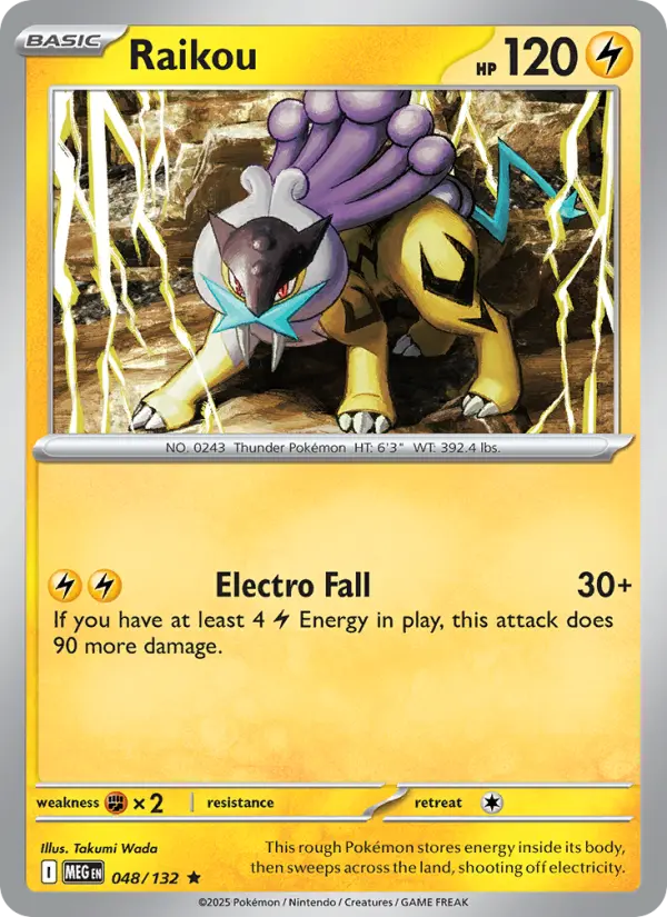 Raikou — Méga-Évolution