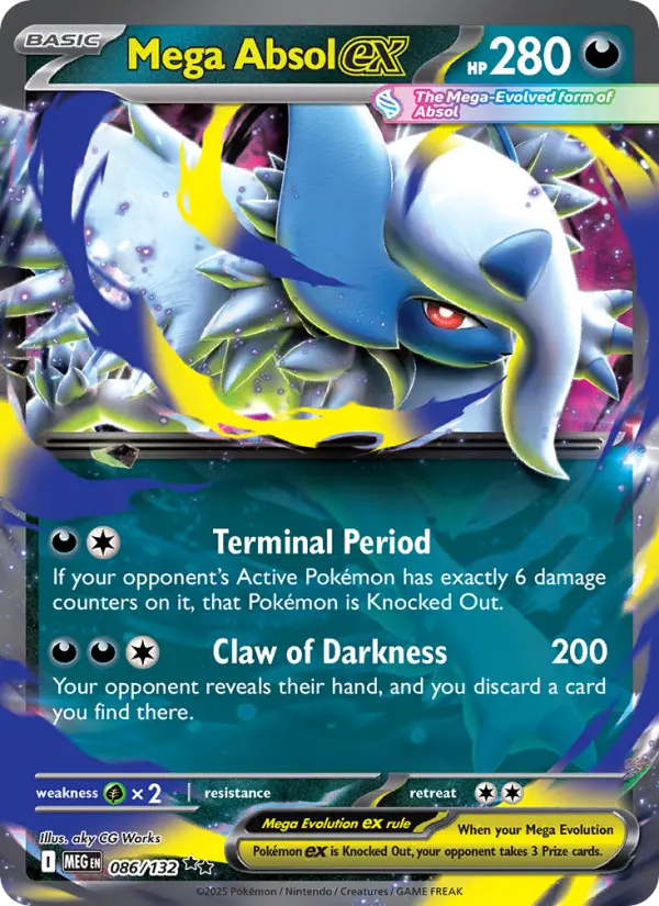 Mega Absol ex — Mega Evolution