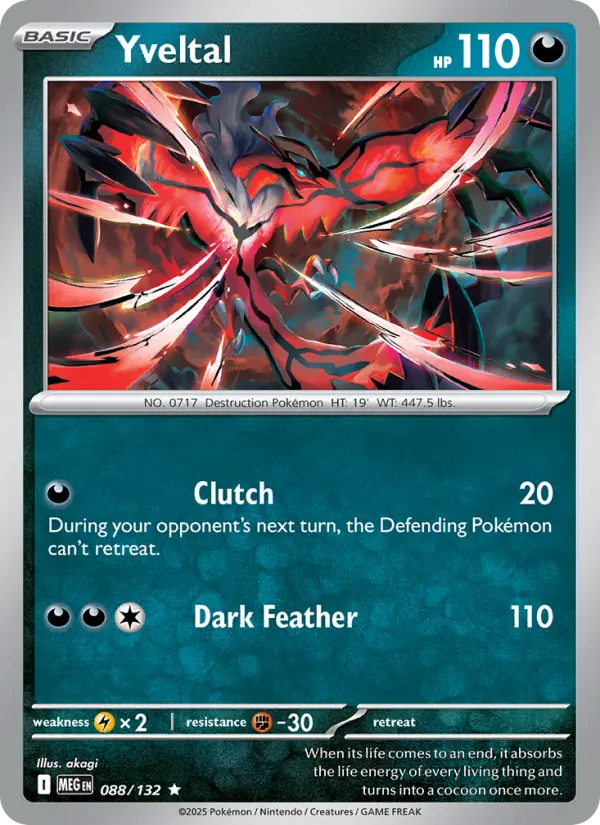 Yveltal — Mega Evolution