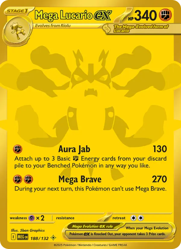 Méga-Lucario-ex — Méga-Évolution