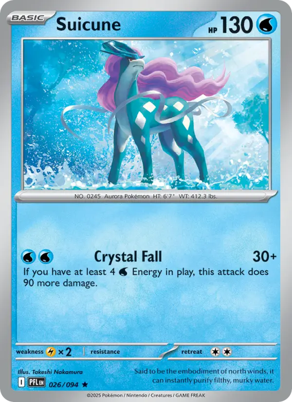 Suicune — Flammes Fantasmagoriques
