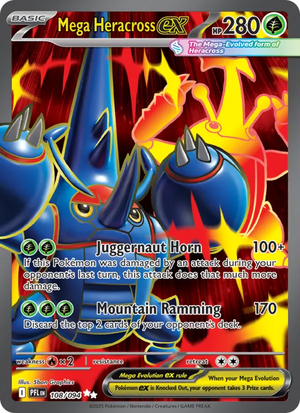 Méga-Scarhino-ex — Flammes Fantasmagoriques