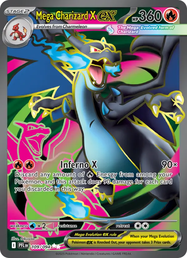 Méga-Dracaufeu X-ex — Flammes Fantasmagoriques