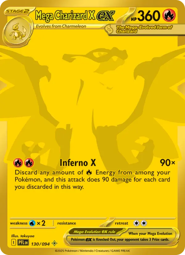 Méga-Dracaufeu X-ex — Flammes Fantasmagoriques