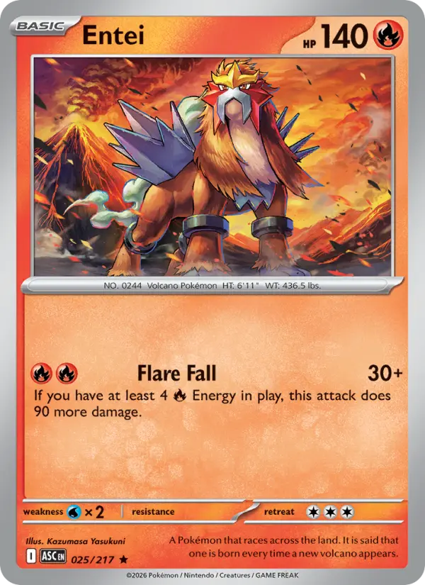 Entei — Ascended Heroes