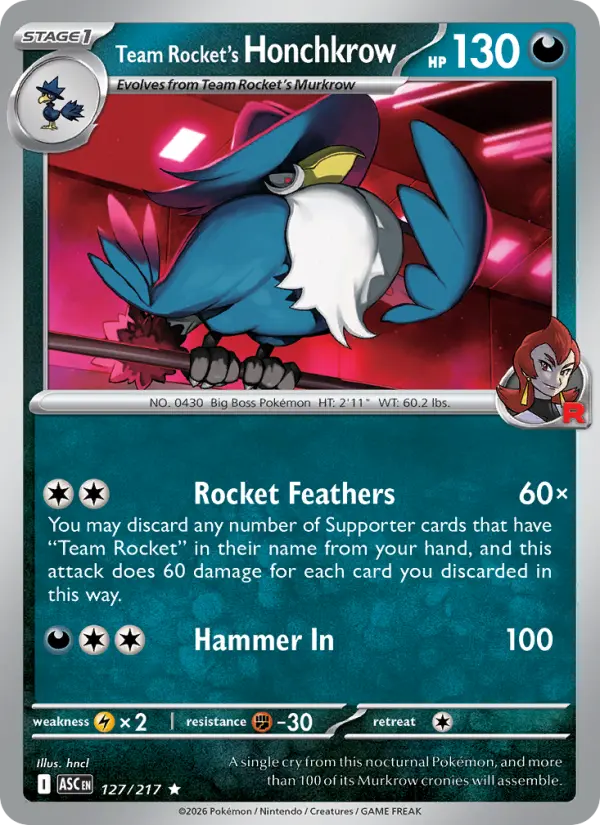 Corboss de la Team Rocket — Héros Transcendants