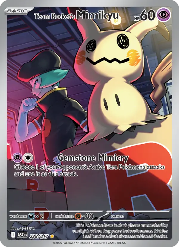 Team Rocket's Mimikyu — Ascended Heroes
