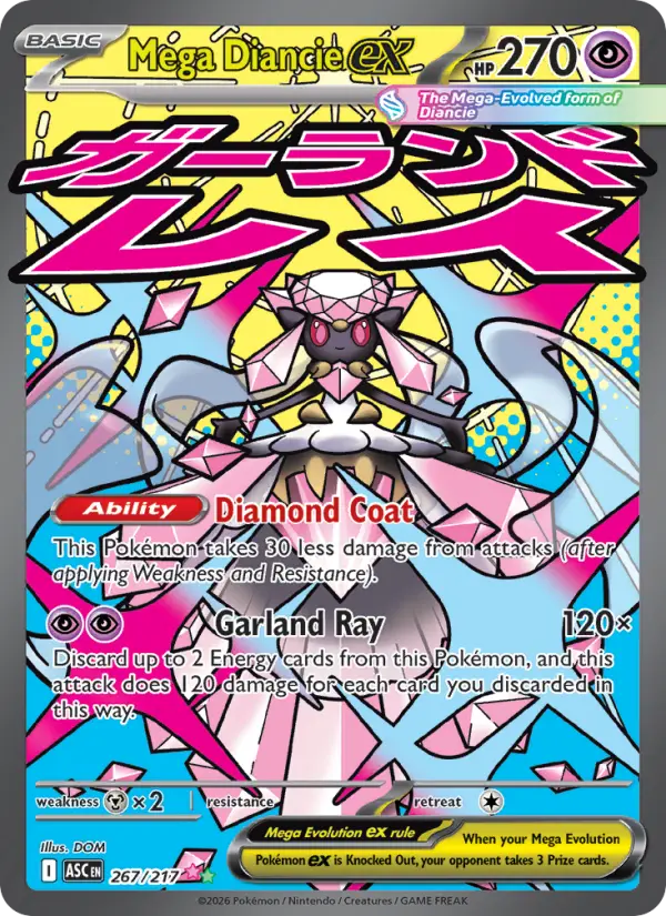 Mega Diancie ex — Ascended Heroes