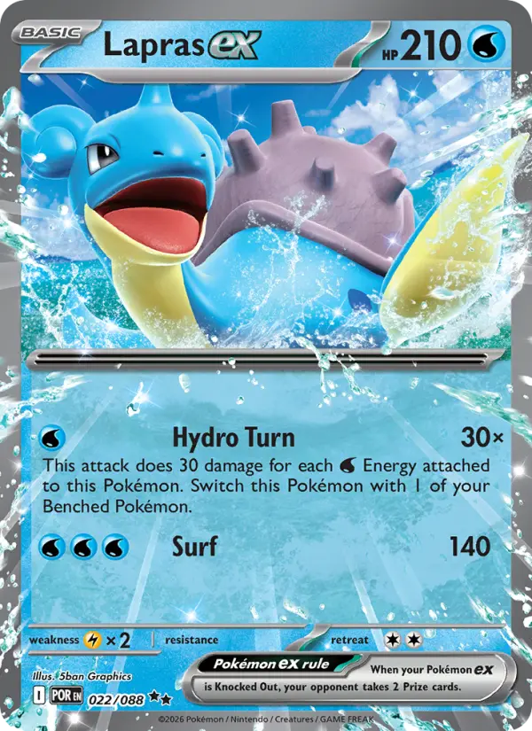 Lapras ex — Perfect Order