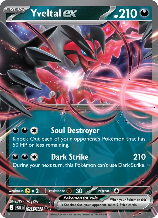 Yveltal ex — Perfect Order