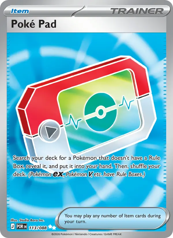 Poké Registre — Équilibre Parfait