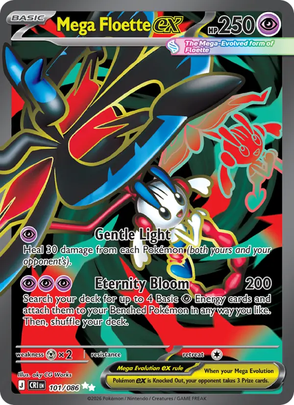 Méga-Floette-ex — Chaos Ascendant