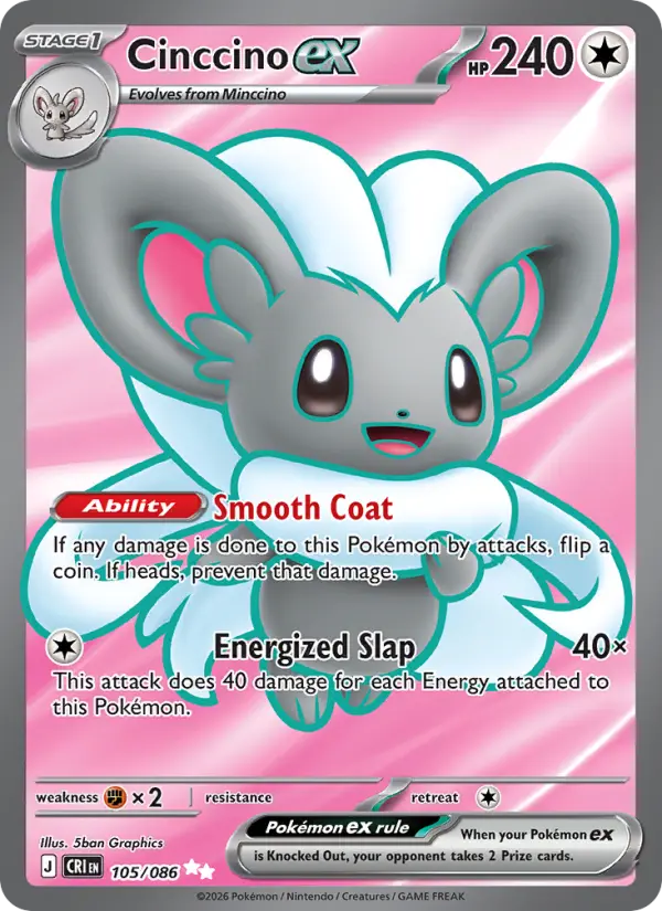 Cinccino ex — Chaos Rising