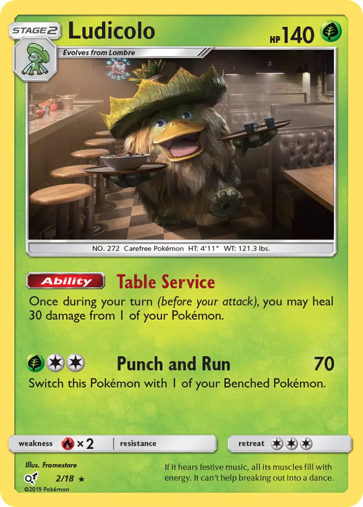 Ludicolo — Détective Pikachu