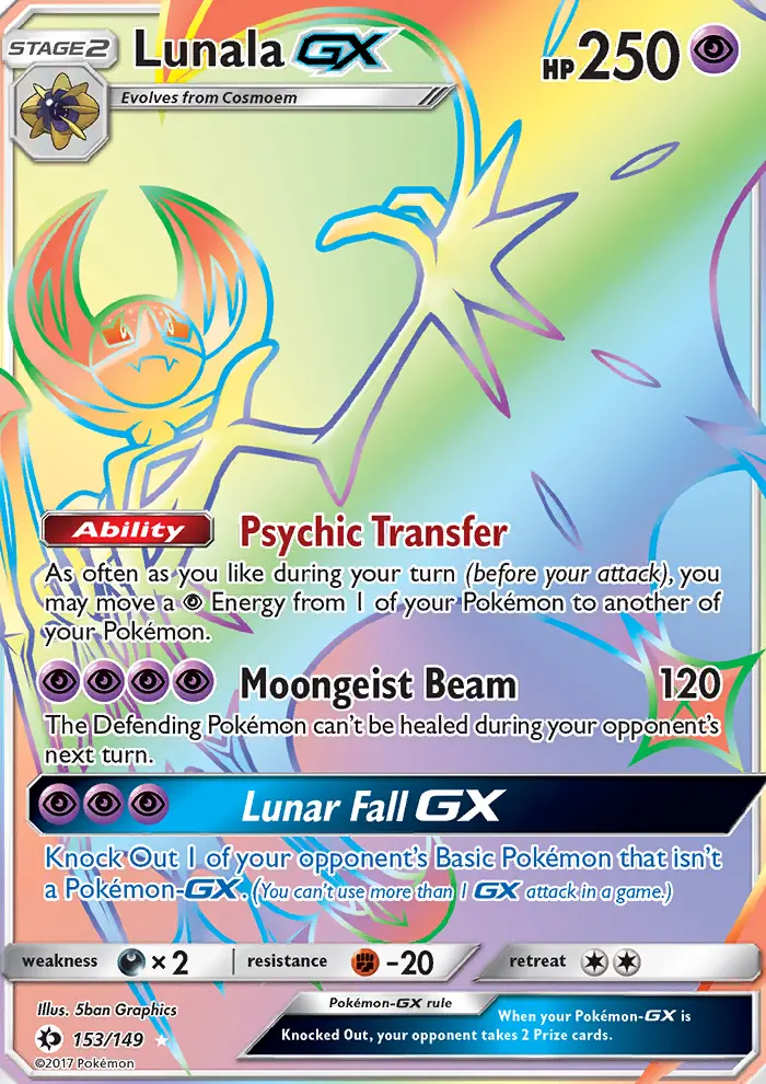 Lunala GX — Soleil et Lune