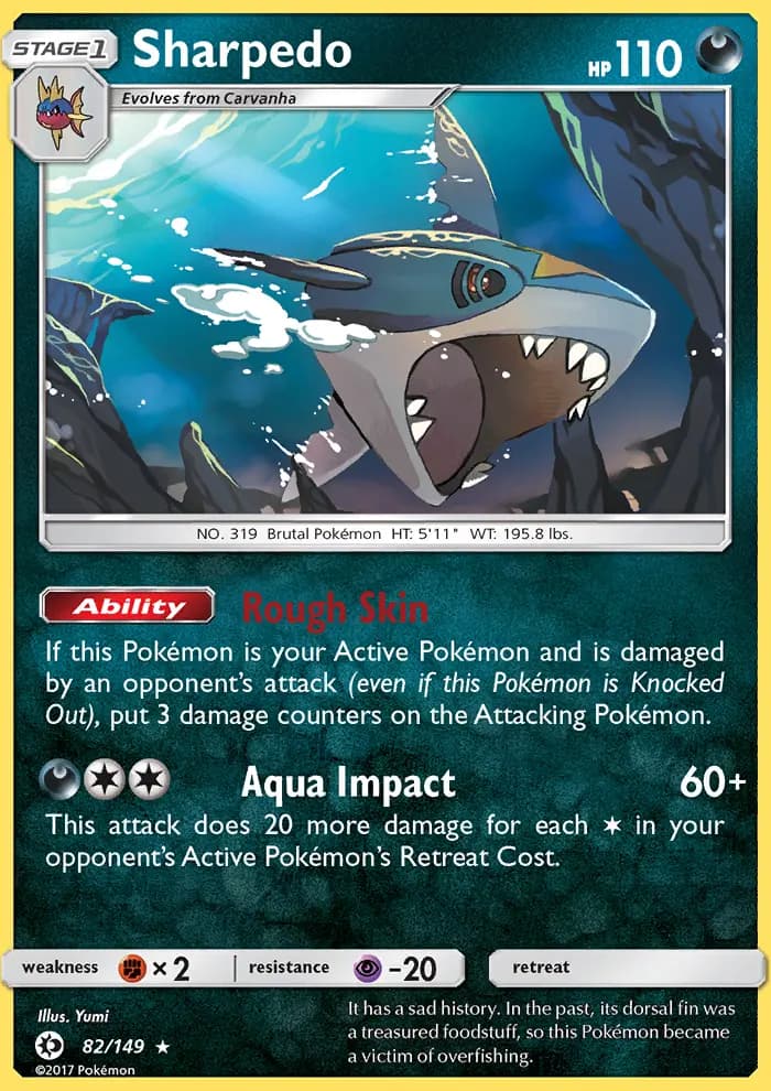 Sharpedo — Sun & Moon