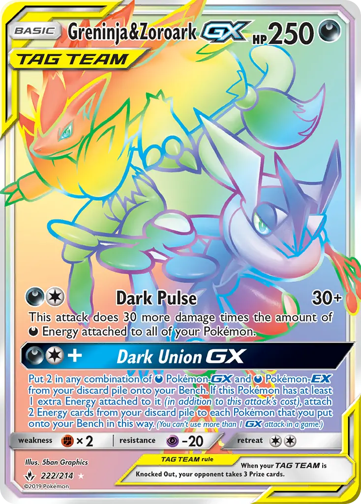 Amphinobi et Zoroark GX — Alliance Infaillible