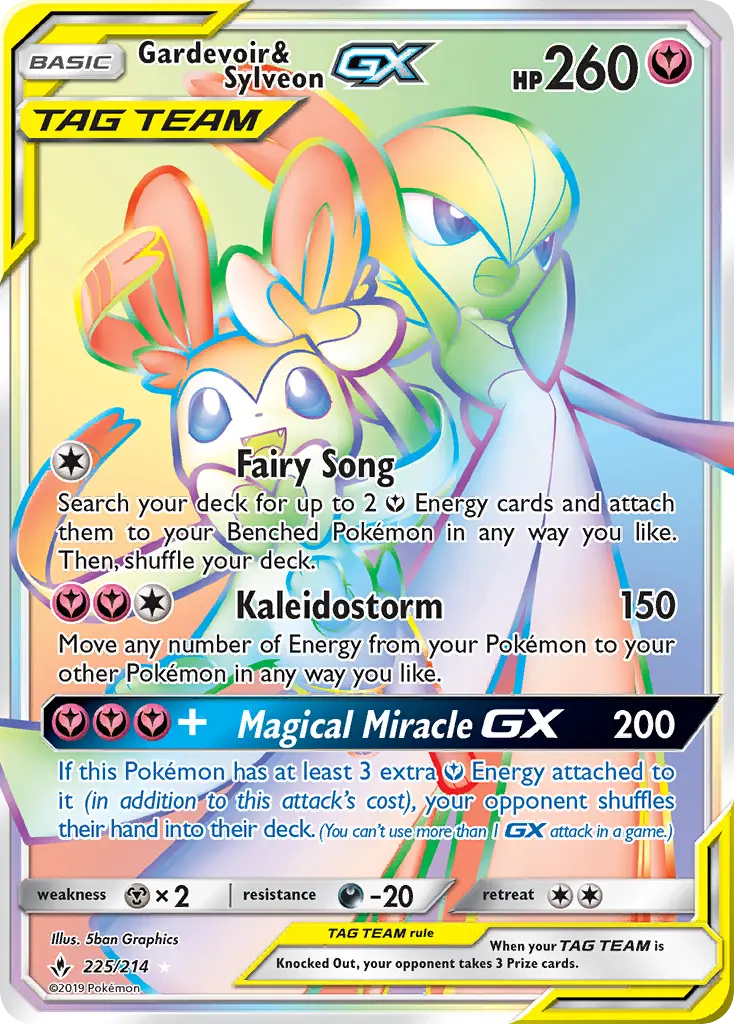Gardevoir et Nymphali GX — Alliance Infaillible