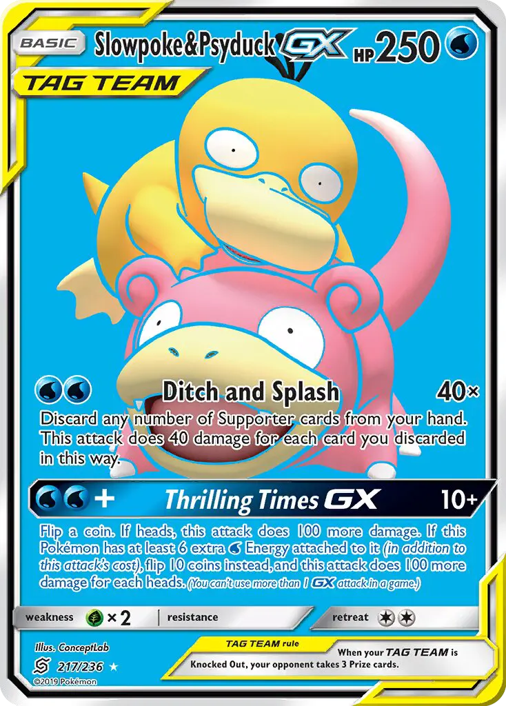 Slowpoke & Psyduck GX — Unified Minds