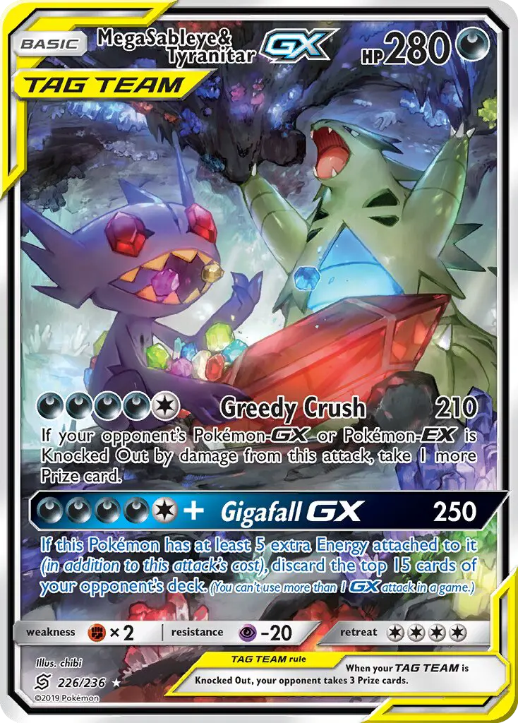 Méga-Ténéfix et Tyranocif GX — Harmonie des Esprits