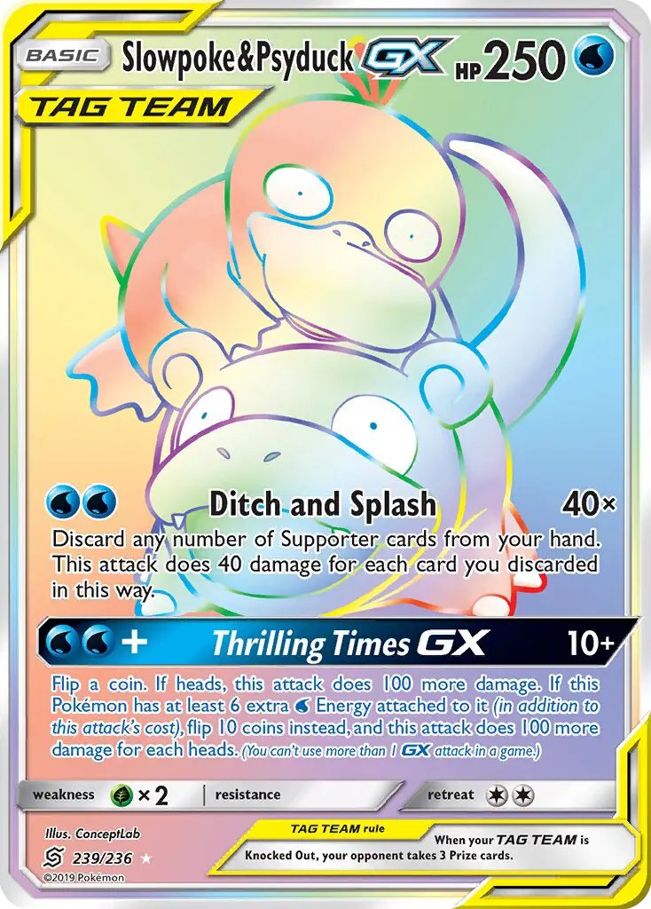 Ramoloss et Psykokwak GX — Harmonie des Esprits