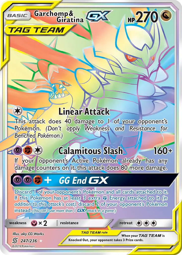 Carchacrok et Giratina GX — Harmonie des Esprits